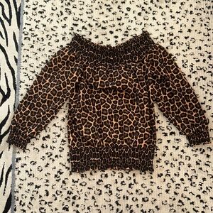 MICHAEL Michael Kors off the shoulder top